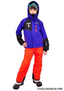 1105919-BANNNE/CHROME JUNIOR SKI SUIT クローム ジュニアスキースーツ サイズ調