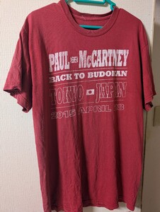 ポール・マッカートニー古着Ｔシャツ Ｌサイズ