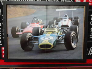 ★☆レーサー　LOTUS　49　ロータス　ホンダRA301　フェラーリ　312車　当時物　広告　切抜き　雑誌　ポスター☆★