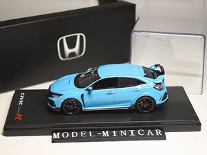 ▲超希少！Blue！HONDA 1/43 ホンダ Civic シビックType R タイプ R 無限 FK8 Mugen 新品