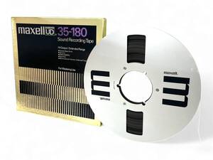 12E2★maxell/マクセル★ UD 35-180 10号 オープンリールテープ メタルリール metal reel 使用済