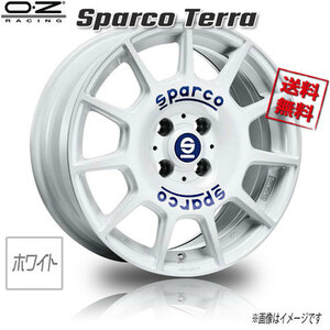 OZレーシング OZ Sparco Terra ホワイト 17インチ 4H108 7J+25 1本 65,06 業販4本購入で送料無料