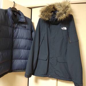 THE NORTH FACE GRACE TRICLIMATE JACKET ノースフェイス グレイストリクライメイトダウンジャケット 3way ネイビー紺色 L 送料無料