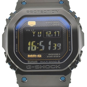 カシオ CASIO MRG-B5000BA-1JR G-SHOCK MR-G チタン ソーラー電波 メンズ 極美品 箱・保証書付き D#136152