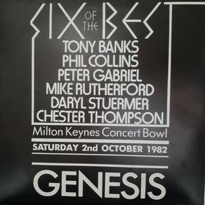 英プライベート2LP Genesis & Peter Gabriel/ Six Of The Best (Live Milton Keynes Concert Bowl Saturday 2nd October 1982) JK MM007