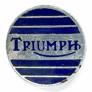 トライアンフ ビンテージ ロゴ ピンバッジ Triumph Vintage Logo Pin 英車 単車 バイク バイカー UK Biker Cafe Racer Caferacer