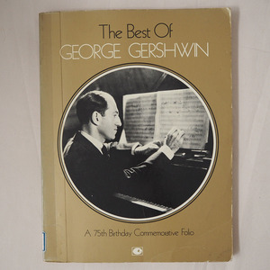 ◆ The Best Of GEORGE GERSHWIN 洋書 ガーシュウィン楽譜 A 75th Birthday Commermorative Folio 送料無料 ◆