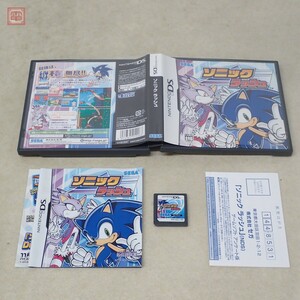 動作保証品 NDS ニンテンドーDS ソニック ラッシュ セガ SEGA 箱説ハガキ付【PP