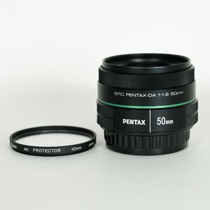 [美品｜フィルター付] PENTAX smc PENTAX-DA 50mmF1.8 / ペンタックスKマウント