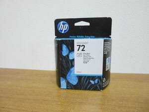 日本HP ヒューレット・パッカード(HP)　HP DESIGNJET　HP72 フォトブラック C9397A　内容量：６９ｍｌ　使用期限：JUL 2018