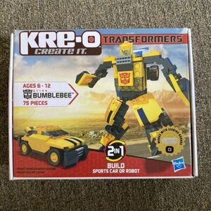 KRE-O Transformers Bumblebee 31144 Hasbro 75 Pieces New 海外 即決