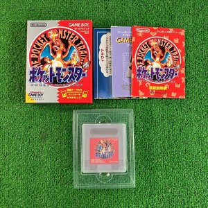 【中古品】『11-201』Nintendo GAME BOY ゲームボーイ用ソフト　ポケットモンスター　赤