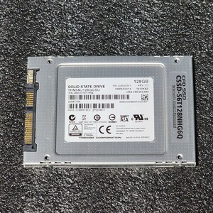 TOSHIBA THNSNJ128GCSU 128GB SATA SSD 正常品 2.5インチ内蔵SSD フォーマット済 PCパーツ 動作確認済 120GB