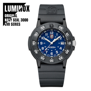 LUMINOX ルミノックス ネイビーシールズ 3000 エヴォ XS.3003.EVO.S メンズ ウォッチ ミリタリーウォッチ ブルー×ブラック ★新品超レア！