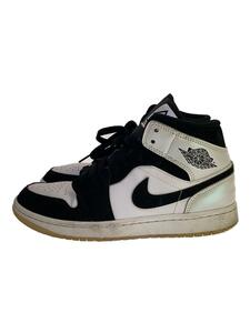 NIKE◆Air Jordan 1 Mid SE/エアジョウダン1ミッドSE/25cm/WHT/DH-6933-100