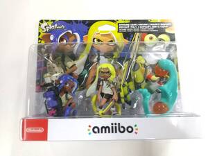 ●未開封●amiibo トリプルセット インクリング イエロー オクトリング ブルー コジャケ スプラトゥーンシリーズ スプラトゥーン3