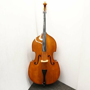 ○ 2)【 引取限定 】Chaki チャキ 茶木 日本製 コントラバス ウッドベース 弦楽器 楽器 contrabass