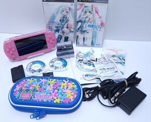 美品 動作品 PSP1000 希少PSP ピンク SONY ソニー プレイステーション/ ポータブル 4GBメモリカード,ゲームソフト/希少品 レトロ(M-17)