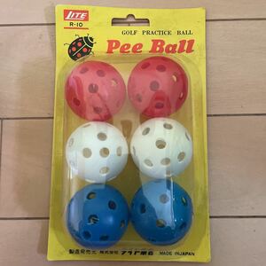 pee ball ライト商会　日本製　昭和　ゴルフ　未開封