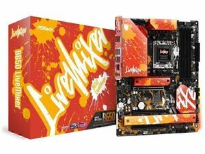 ASRock B650 LiveMixer AMD Socket AM5 ATXマザーボード 未使用品