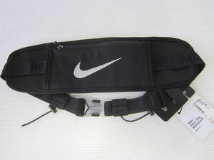 新品◆ナイキ nike ランニング ジョギンング用 ウエストベルト バッグ 黒ブラック RN8041 ウエストポーチ バック マラソン ウォーキング