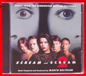 O.S.T.-SCREAM/SCREAM 2 2in1 CD MARCO BELTRAMI スクリーム/スクリーム2 マルコ・ベルトラミ WES CRAVEN ウェス・クレイヴン 