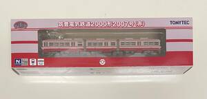 送料300円〜 未使用品 トミーテック TOMYTEC 鉄道コレクション 筑豊電気鉄道 2000形 2007号(赤) Nゲージ 鉄コレ