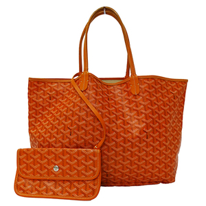 ゴヤール GOYARD バッグ レディース ブランド トートバッグ コーティングキャンバス サンルイPM オレンジ 派手 おでかけ