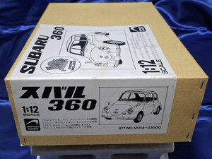 即決CHEVRON MODELS 1/12スケール スバル360 上級者向 プラモデル 模型 未組立新品 てんとう虫 シェブロンモデルズガレージキットミニカー 