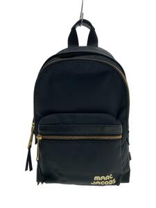 MARC JACOBS◆TREK PACK MEDIUM BACKPACK/リュック/ポリエステル/ブラック