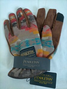 新品 2023AW 定価7920円 PENDLETON ペンドルトン ネイティブ柄 ウール グローブ 手袋 PWM Men