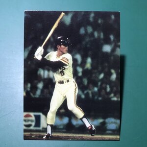 1979年　カルビー　プロ野球カード　79年　10月　12位　巨人　河埜　　【管D08】