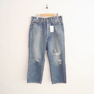 継続販売品 / MADISON BLUE マディソンブルー / CRASHED SAROUEL PT DENIM デニムパンツ S / MB224-3001 / 2409-0495