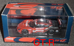 EBBRO エブロ 1/43 NISSAN 日産 モチュールオーテック GT-R スーパーGT500 2008 #22 44043