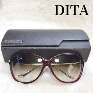 美品 ディータ サングラス BURLESQUE グラデーション コンビフレーム DITA