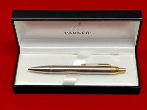 PARKER　 パーカー　 ボールペン　 シルバー　ゴールド　コンビ　ケース付