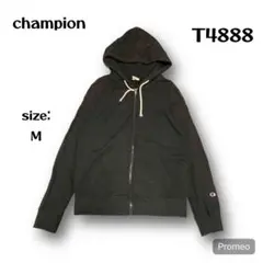 【即購入OK】champion ジップパーカー　サイズM ブラック