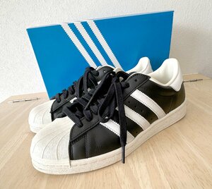 [国内正規品]【adidas】SUPERSTAR 82 FI アディダス 27cm ブラック IE4195 ローカットスニーカー 中古美品