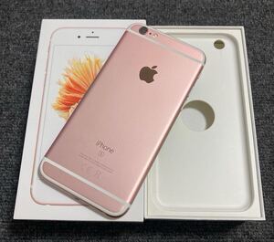 iPhone6s 32GB ローズゴールド　箱付