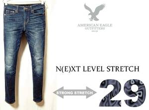 AMERICAN EAGLE【超ストレッチ】W29 (実76cm～) 【管12-2】送料￥１８５