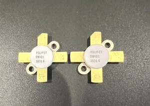 ★☆Polyfet RF デバイス RF パワートランジスタ SM401 2個セット :未使用☆★