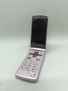 OK7715○au ｂｙ ＫＤＤＩ KYOCERA 京セラ 携帯電話 ガラケー ケータイ KY005/K005 ピンク 10年製 初期化済 【保証あり】