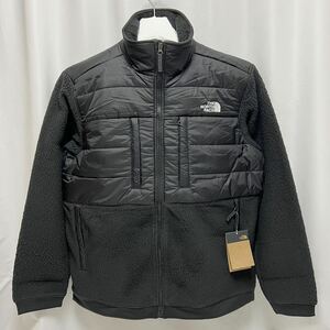 XL 新品 海外限定デザイン ノースフェイス 中綿入り デナリ ジャケット フリース DENALI JACKET 黒 ブラック デナリジャケット 海外