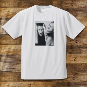 新品 ケイトモス kate moss Tシャツ 希少 人気 若かりし頃 Tシャツ モデル 男女兼用 イギリス ファッション 話題 雑誌 有名