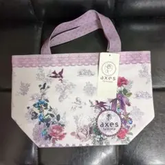 アクシーズファム♥鳥×花柄トート