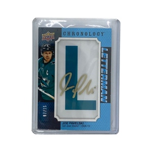 UPPER DECK NHLカード CHRONOLOGY JOE PAVELSKI SAN JOSE SHARKS 07/15 #L-SA-JP 中古 1