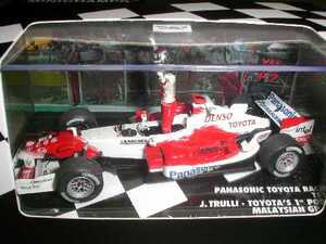 PMA 1/43 TOYOTAレーシングTF105 NO16 ウイナーマレーシア 2005 フィギュア