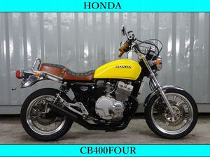 ☆車検令和6年12月付 HONDA CB400FOUR ヨンフォア ショート管 タックロールシート マーシャルヘッドライト BEET　YouTubeにて動画見れます