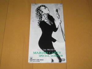 マライヤ・キャリー スペシャル・サンプラー 非売品 8cmシングルCD MARIAH CAREY SPECIAL SAMPLER XCEP-92001