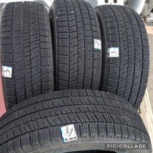 送料無料 バリ溝 年式21 スタッドレス タイヤブリヂストン BLIZZAK VRX2 15インチ195/65R15 91Q タイヤのみ4本セットウイッシュ プリウス 